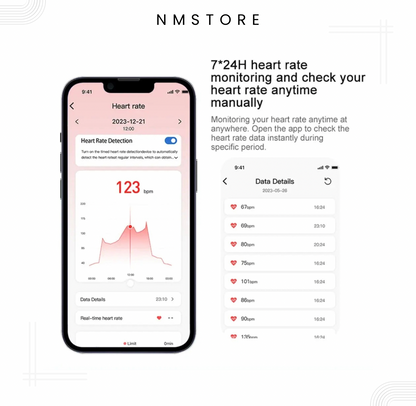 Anillo Rastreador de Salud Multifuncional