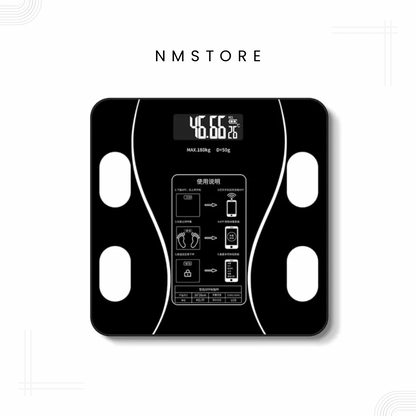 Bascula Digital de Grasa Corporal con Bluetooth