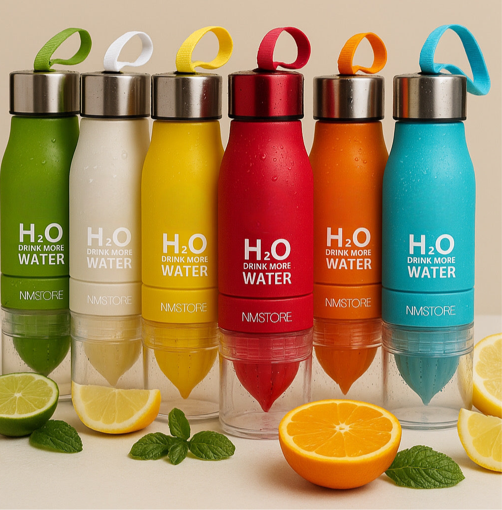 Botella de Zumo de Frutas con Infusor