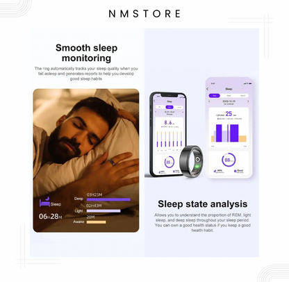 Anillo Rastreador de Salud Multifuncional