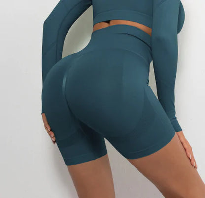 Shorts de Gimnasio Contour Sin Costuras